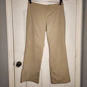 Lane Bryant Straight Leg Mid-Rise Khaki Pants - Size 16